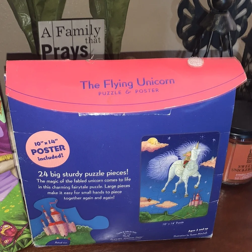 Melissa & Doug unicorn puzzles